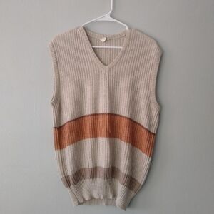 Vintage Knit Sweater Vest